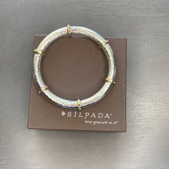 B2831 Silpada Radiance Bangle sterling silver